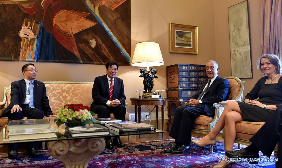 Guo Jinlong, miembro del Buró Político del Comité Central del PCCh y secretario y del Comité Municipal de Beijing del Partido, hizo una visita de tres días a Portugal al frente de una delegación del PCCh.(Xinhua/Zhang Liyun)