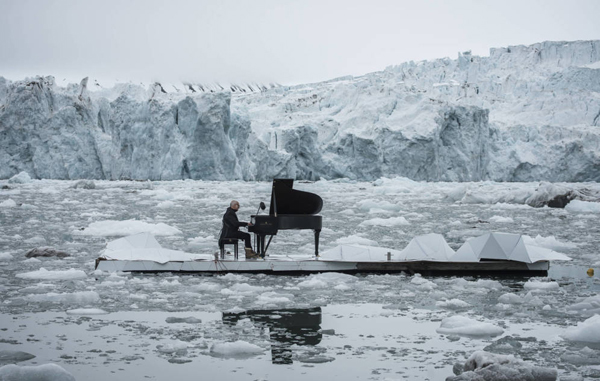 El ártico recibe al pianista Ludovico Einaudi en concierto