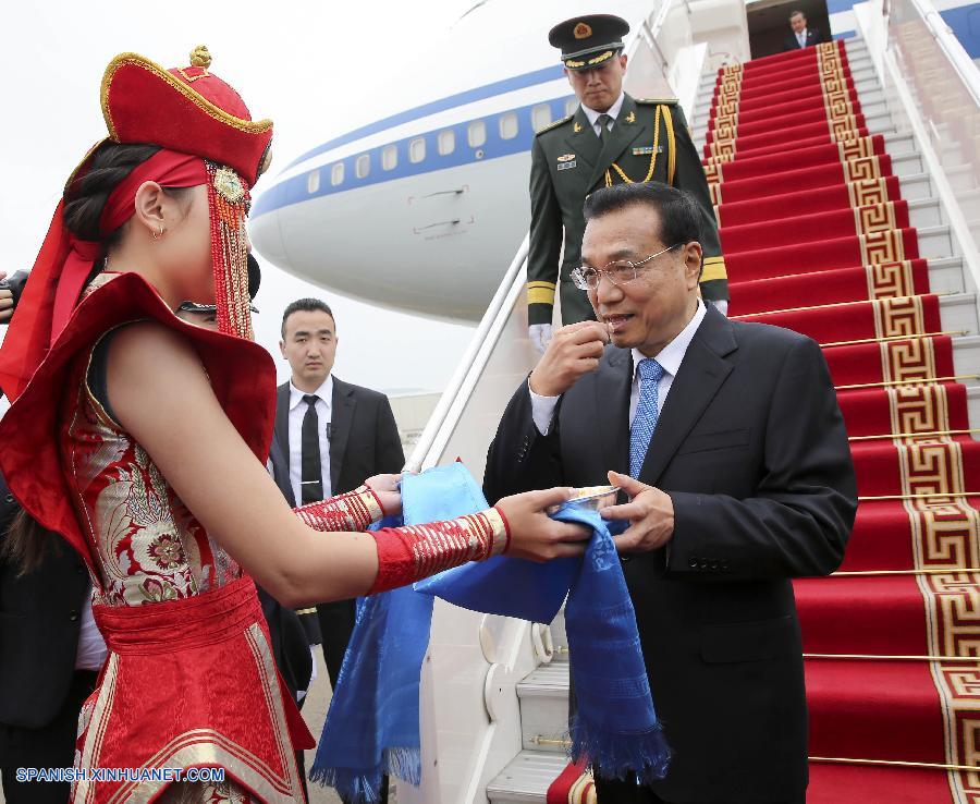 Primer ministro chino llega a Mongolia para visita oficial y cumbre Asia-Europa