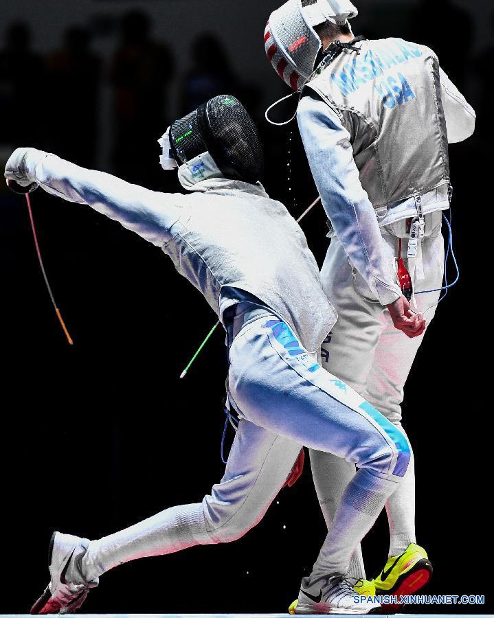 Río 2016: Garozzo captura medalla de oro para Italia en florete individual masculino