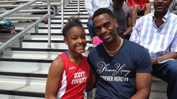 Muere en un tiroteo la hija de 15 a?os de Tyson Gay