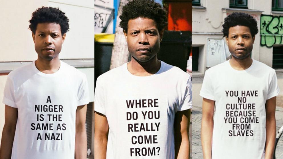 Un joven negro dise?a las camisetas más racistas del mundo por una buena causa