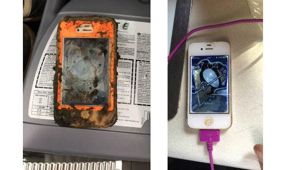 Encuentran un iPhone 4 que funciona tras un a?o sumergido en un lago helado