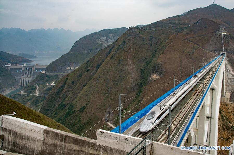 Ferrocarril que une a Shanghai y Kunming será puesto en operación