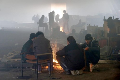 Un traficante abandona a 19 refugiados en un aparcamiento de Alemania a -20 grados