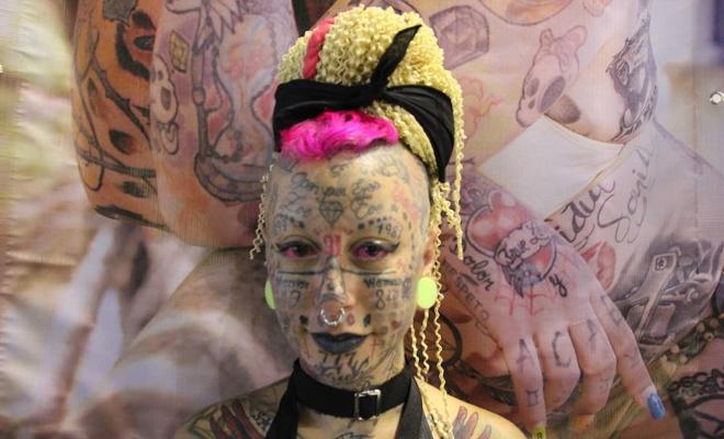 La mujer más tatuada de Europa es espa?ola