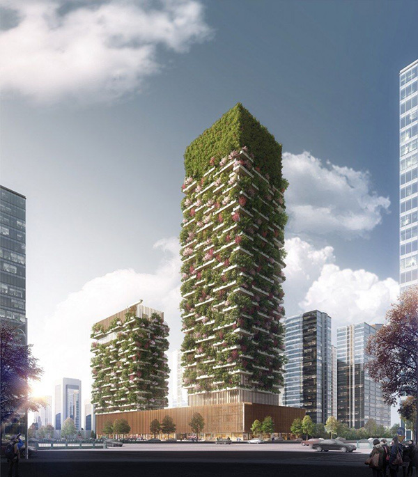 Nanjing planea construir el primer “bosque vertical” de Asia