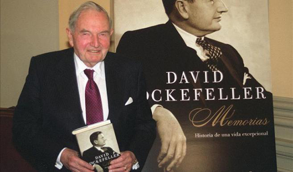 Muere a los 101 a?os el financiero David Rockefeller