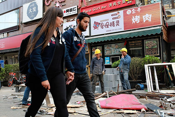 Sanlitun también tendrá un “lavado de cara”