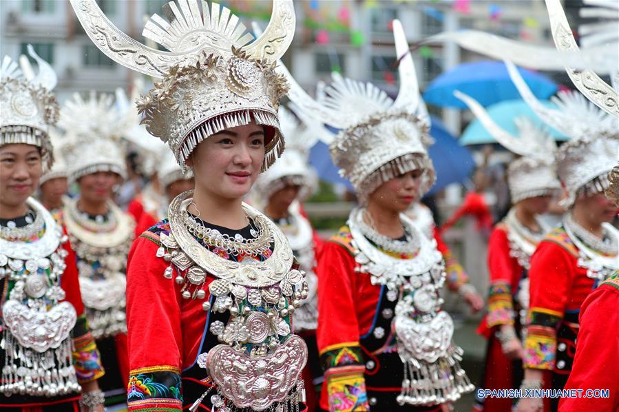 Celebran Festival Longji en Guangxi