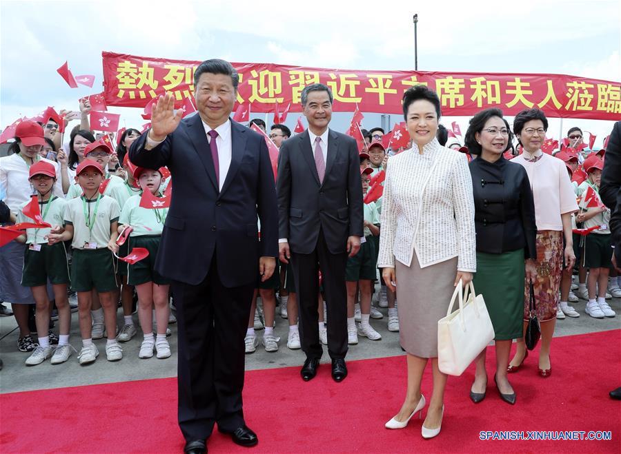 Presidente Xi promete apoyo continuo a Hong Kong