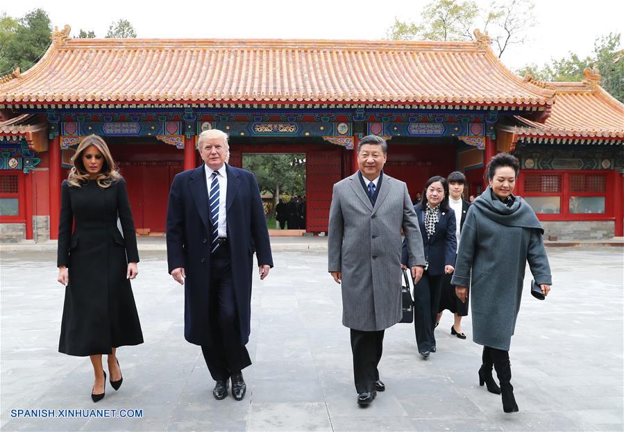 Xi espera resultados "positivos e importantes" de la visita de Trump