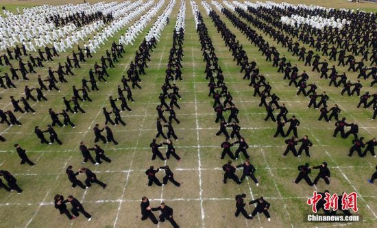 Masiva participación en el primer Festival de Tai Chi de Nanchang