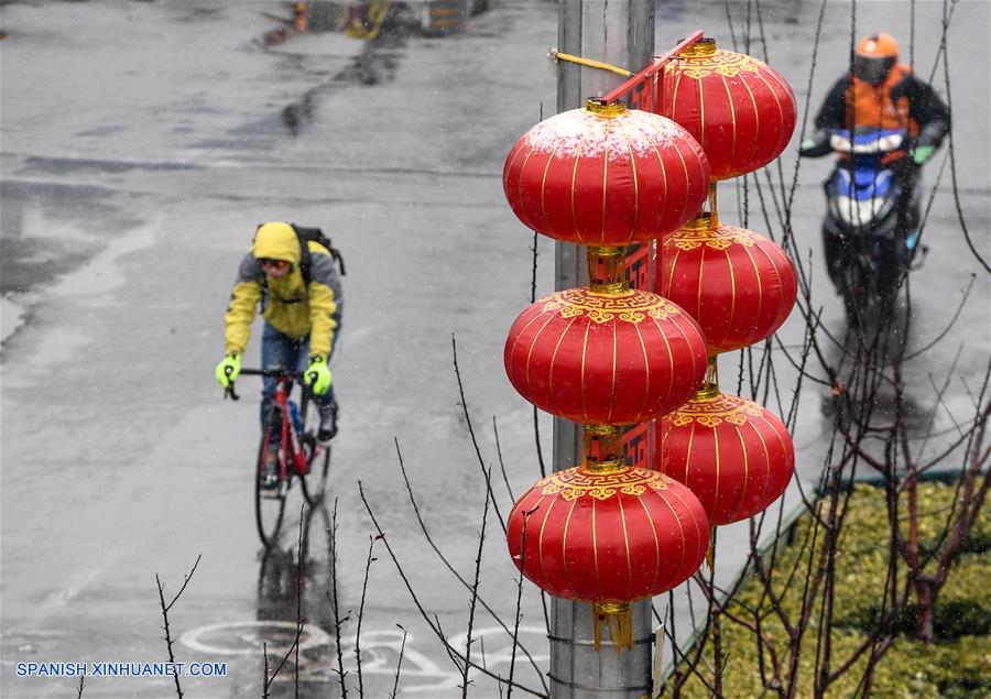 Nieve interrumpe período de sequía más prolongado de Beijing en décadas