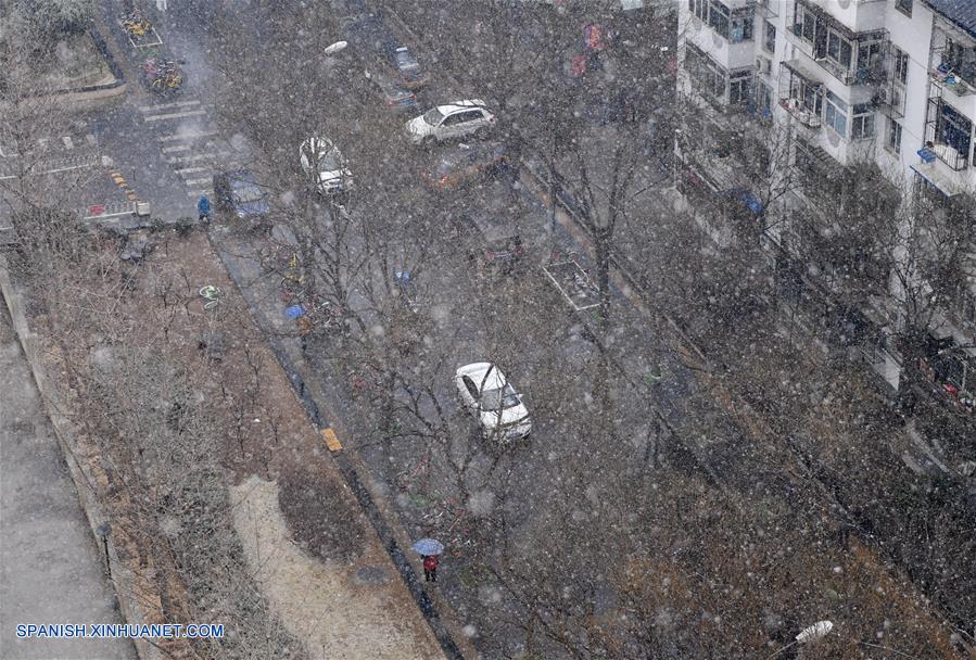 Nieve interrumpe período de sequía más prolongado de Beijing en décadas