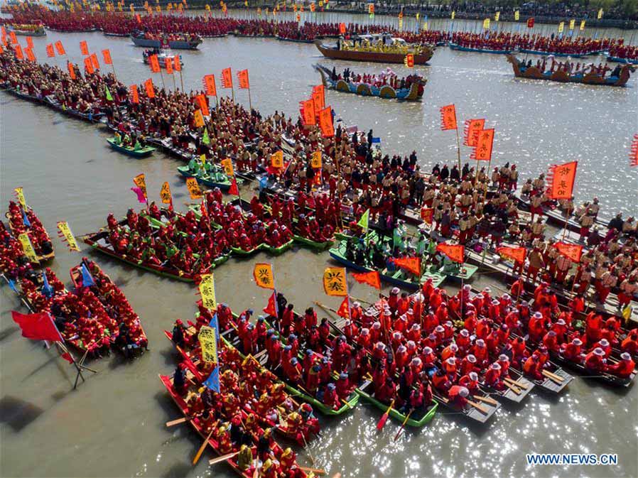 Taizhou celebra el Festival Qintong en memoria a las víctimas de la guerra