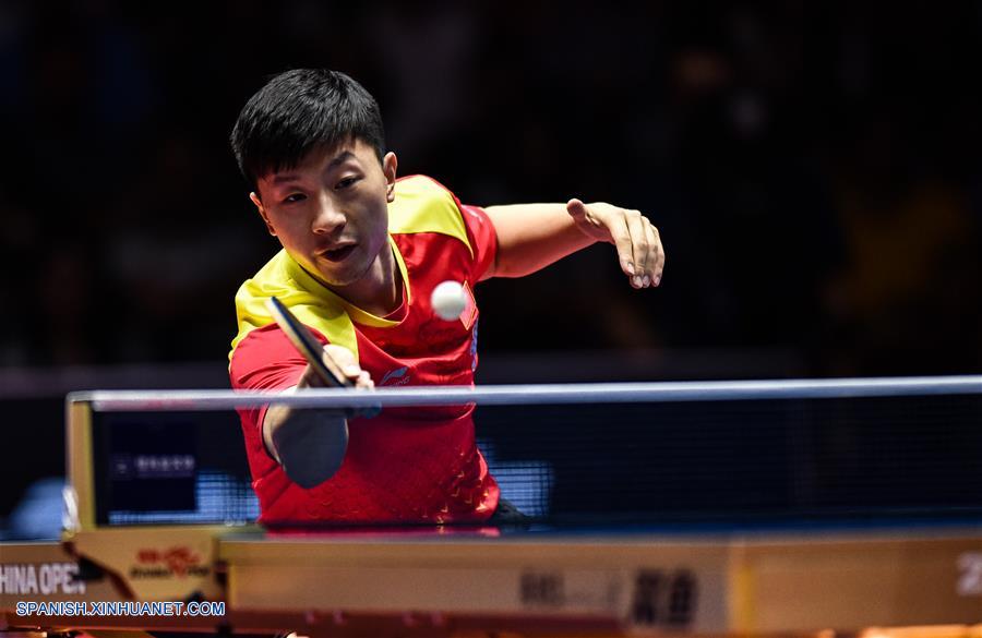 (Tenis de mesa) Ma Long gana título individual en Abierto de China