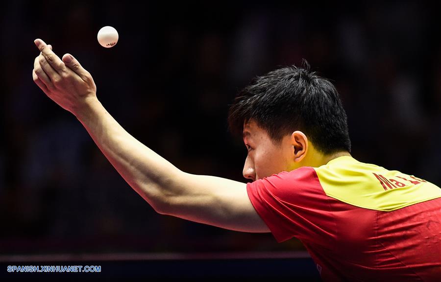 (Tenis de mesa) Ma Long gana título individual en Abierto de China