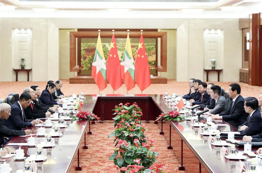 China y Myanmar tendrán cooperación parlamentaria más estrecha