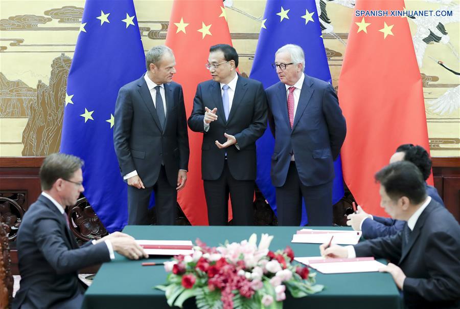 China y UE acuerdan fomentar multilateralismo y apoyar libre comercio