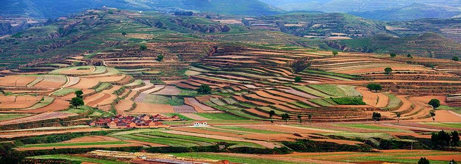 Naturales paisajes “artísticos” de Wuzhai que ensue?an el verano