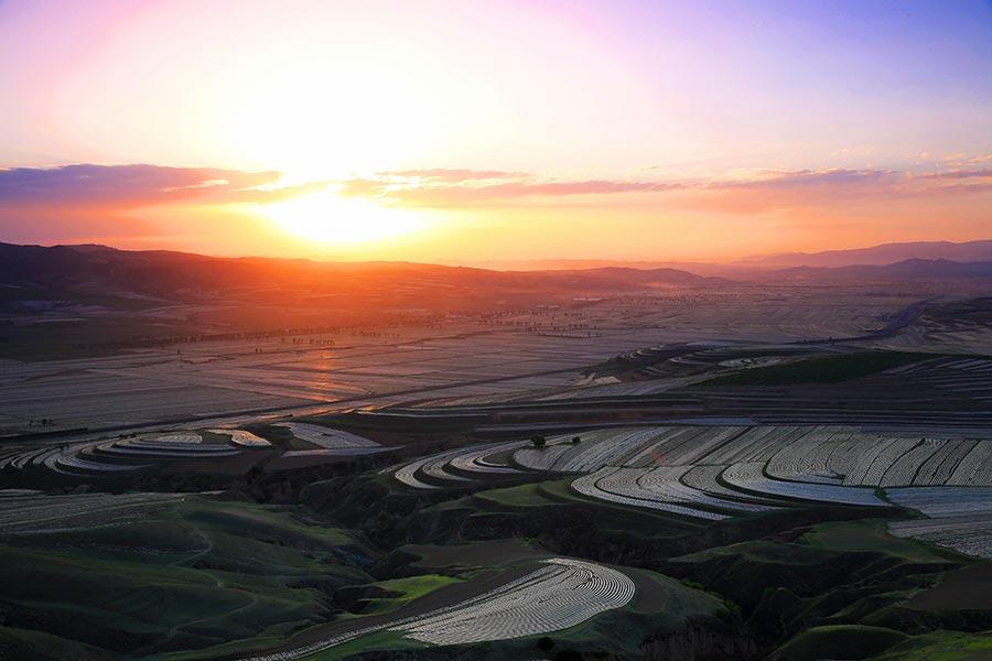 Naturales paisajes “artísticos” de Wuzhai que ensue?an el verano