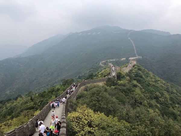 Sección Mutianyu de la Gran Muralla. (Foto: Du Mingming)