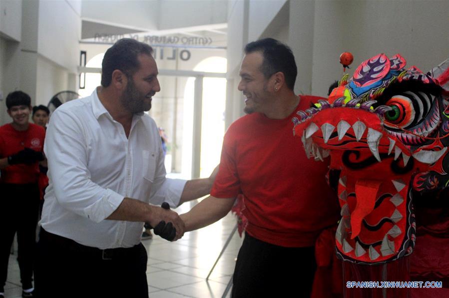 La ceremonia de inauguración de la "Semana China en Mérida", en Mérida