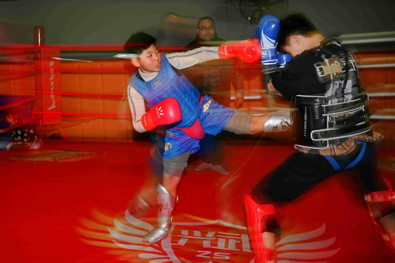 Chen durante una sesión de entrenamiento en Jiaxing, 16 de enero del 2021. (Foto: Tian Jianming/ Wang Rong/ China Daily)