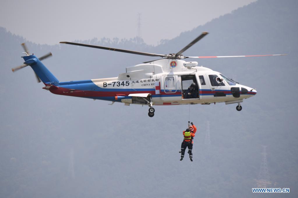 Cruz Roja organiza un simulacro de rescate de emergencia en Fuzhou