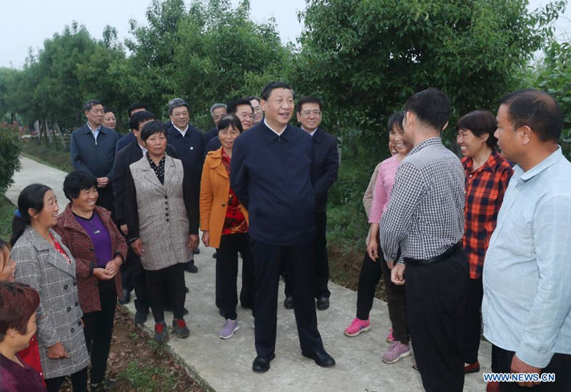 Xi inspecciona mega proyecto de desviación de agua de China