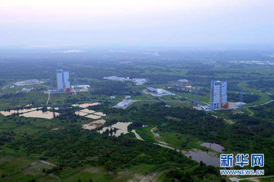 La foto muestra el Centro de Lanzamiento Espacial de Wenchang. (Foto / Yu Tao)