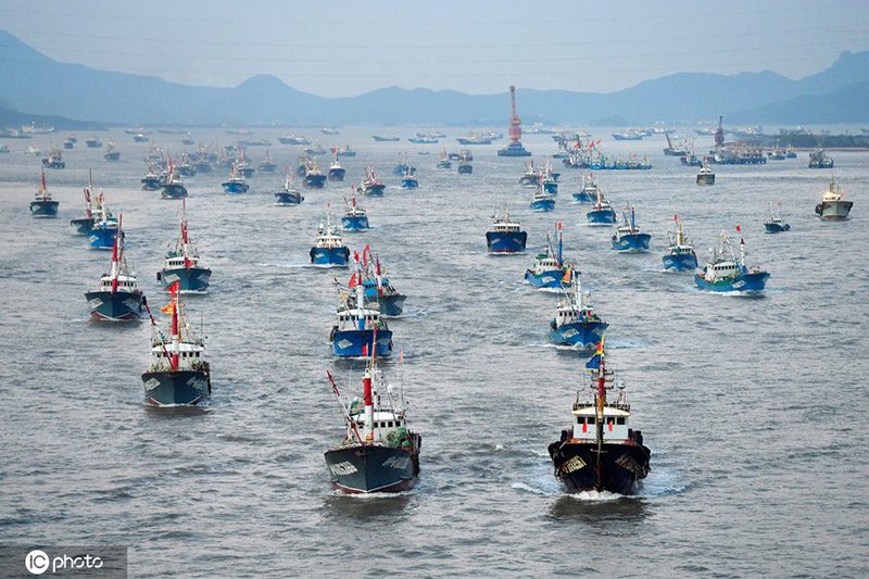 Se levanta la prohibición anual de pesca en el Mar Oriental de China