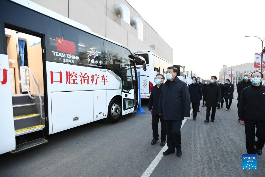 Xi inspecciona preparativos de Beijing 2022