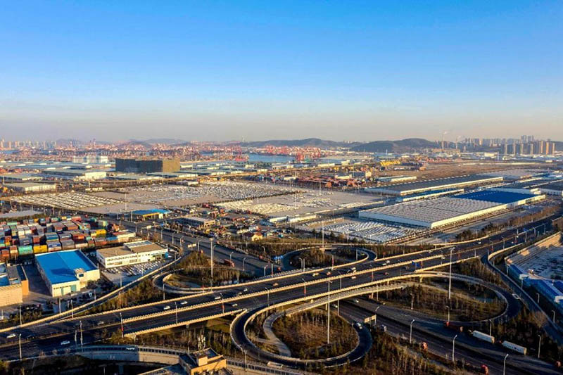 Zona de Libre Comercio de Qingdao, Shandong. (Foto: Han Jiajun/ Pueblo en Línea)