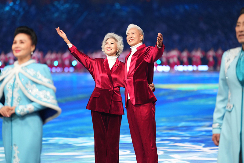 El ensayo de la ceremonia de apertura de Beijing 2022 se llevó a cabo en el Estadio Nacional, o "Nido de Pájaro", el 22 de enero del 2022. Alrededor de 4.000 personas participaron en el ensayo general, preparándose para la ceremonia de apertura que se celebrará el 4 de febrero. [Foto: Xinhua]