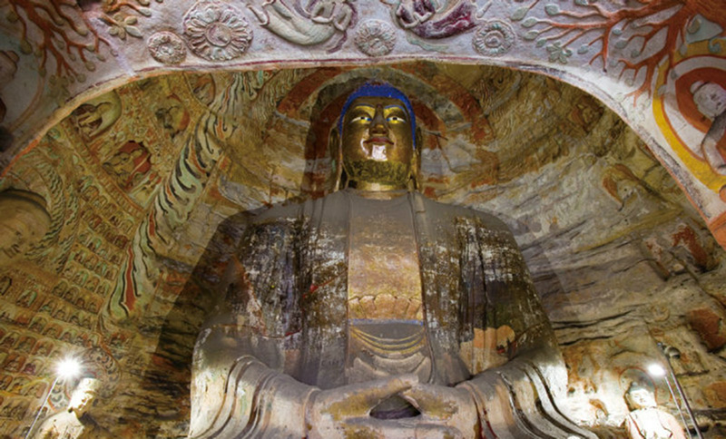 Reabren la gruta con el Buda más alto de las Grutas de Yungang en Shanxi