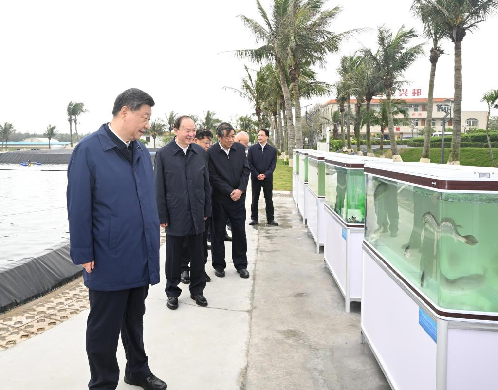 Xi inspecciona provincia meridional china de Guangdong