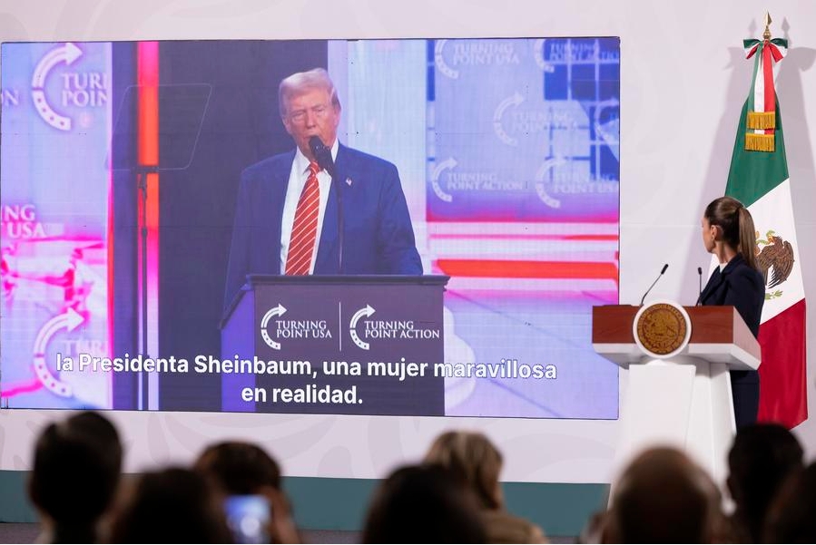 Sheinbaum agradece a migrantes en EE. UU. "todo lo que hacen" por México en un mensaje navide?o